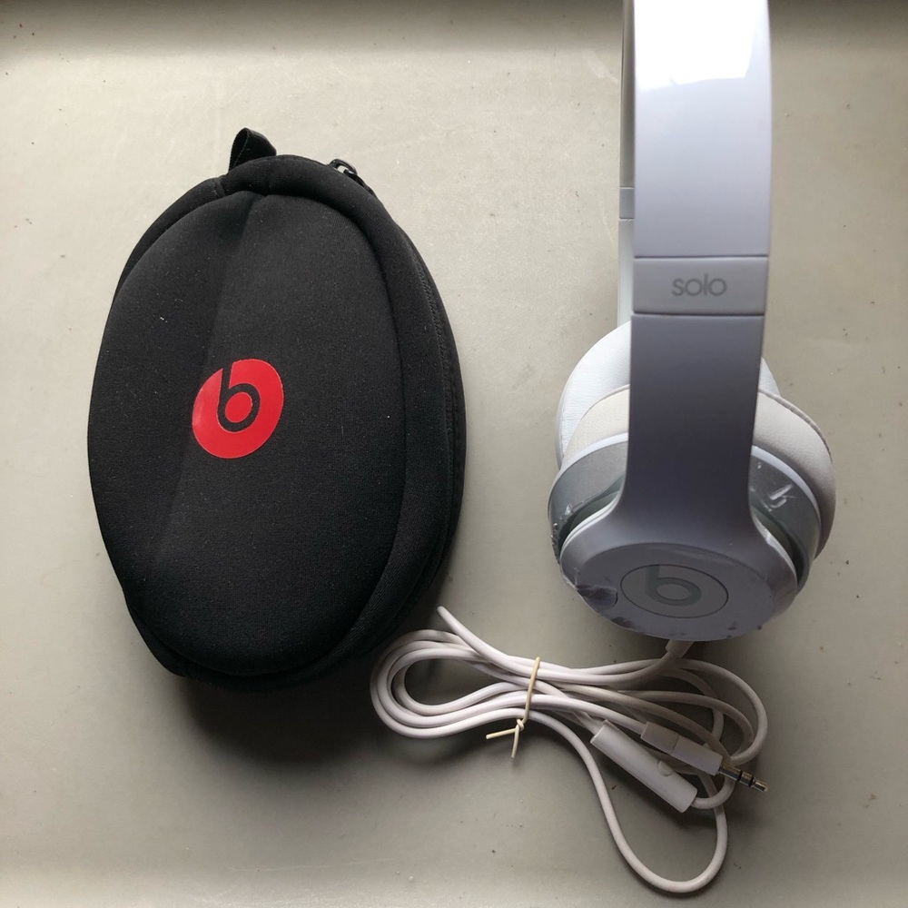 Beats by Dre Solo Wired Headphones (White)